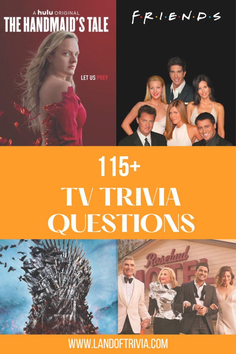 200 TV Show Trivia Questions For True TV Fanatics - Land Of Trivia