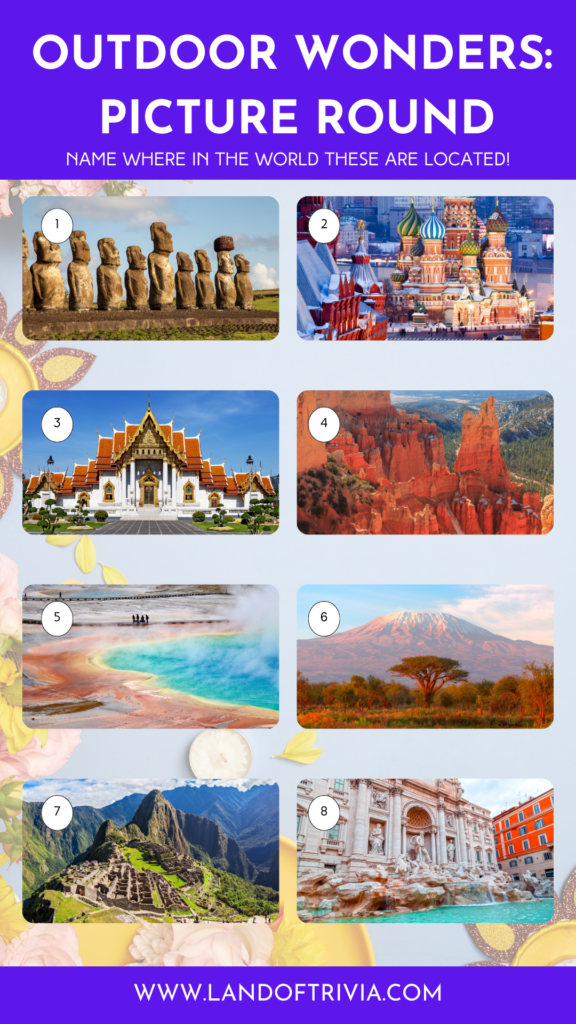 LOT Travel Trivia - Picture Round