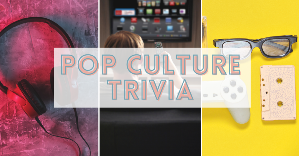 Pop Culture Trivia Questions 2024 Cathee Murielle