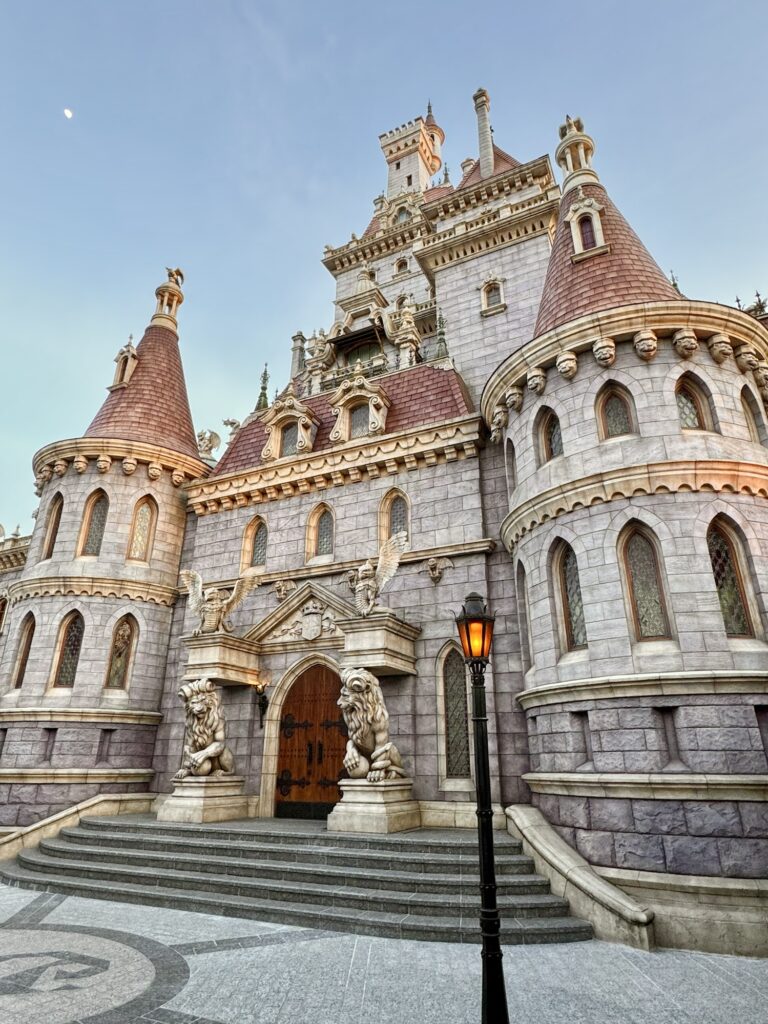 Beauty And The Beast Disneyland Ride Tokyo