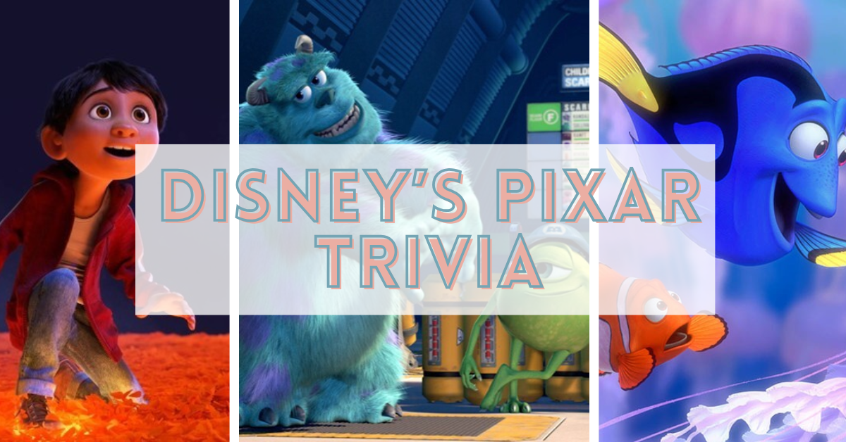 Disney Pixar Trivia Questions